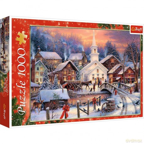 TREFL 1000 el. Białe Święta [PUZZLE]