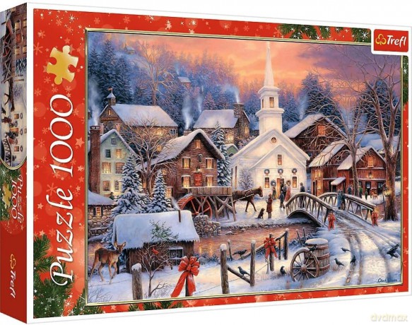 TREFL 1000 el. Białe Święta [PUZZLE]