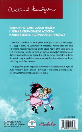 Przygody Madiki z Czerwcowego Wzgórza - Astrid Lindgren [KSIĄŻKA]