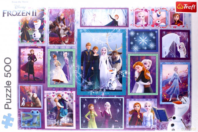 TREFL 500 el. Magiczna galeria [PUZZLE]