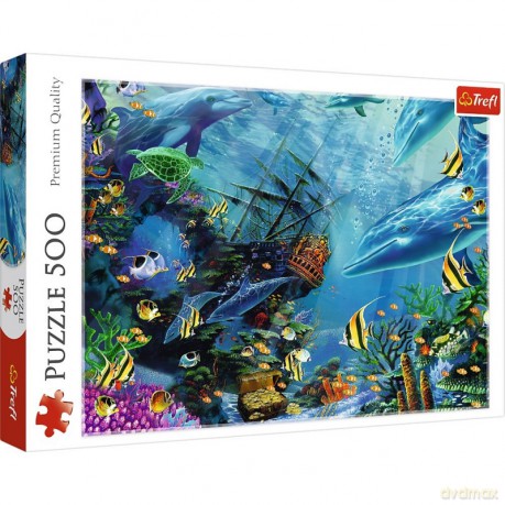 TREFL 500 el. Ukryty skarb [PUZZLE]