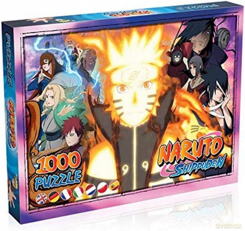 WINNING MOVES 1000 el. Naruto [PUZZLE]