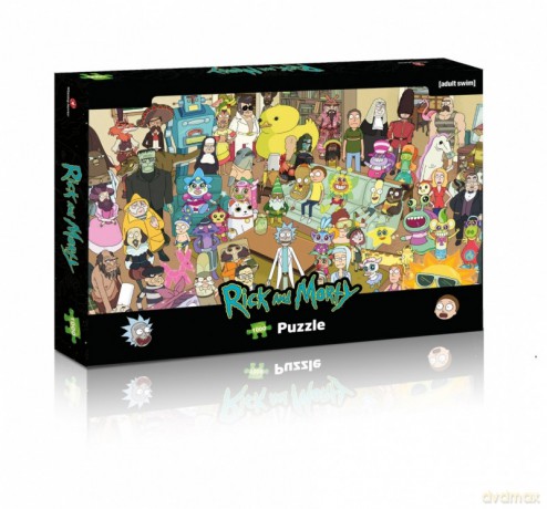 WINNING MOVES 1000 el. Rick and Morty [PUZZLE]