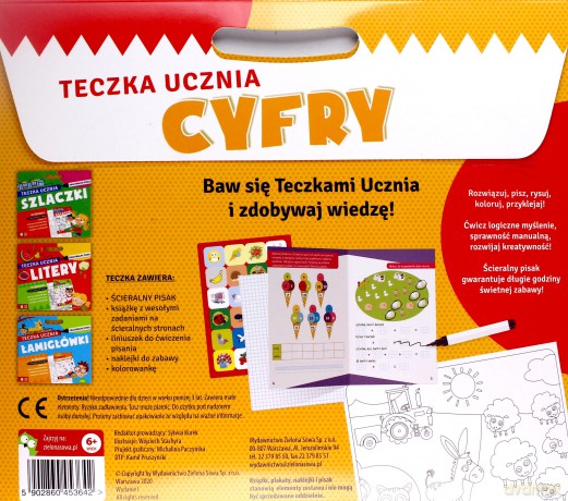 Teczka ucznia z pisakiem. Cyfry [KSIĄŻKA]