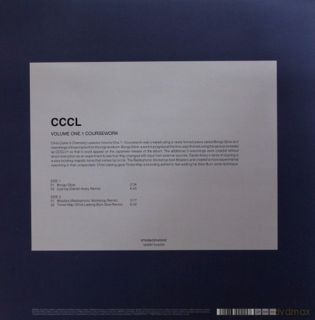 Chris Carter: Chemistry Lessons Volume 1.1 Coursework [Winyl]