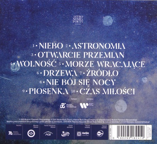Mela Koteluk & Kwadrafonik: Astronomia Poety. Baczyński [CD]