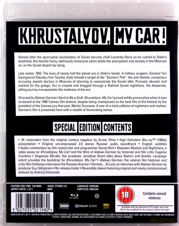 Khrustalyov. My Car! (Chrustaliow, samochód!) [Blu-Ray]