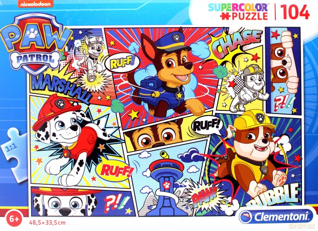 CLEMENTONI Psi Patrol 104 el. [PUZZLE]