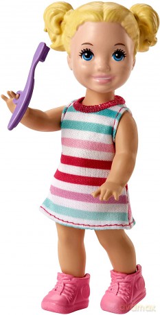 Barbie Opiekunka dziecięca zestaw FJB01