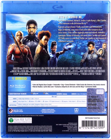 Czarna Pantera [Blu-Ray]