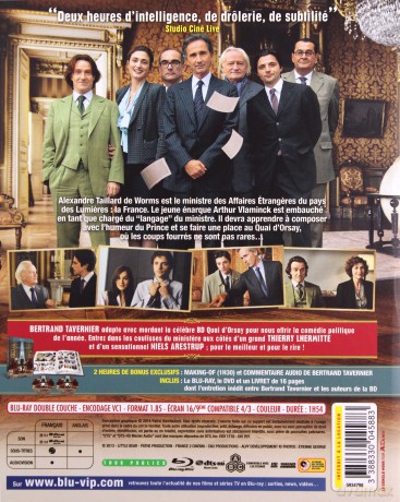 Quai d'Orsay (Francuski minister) [Blu-Ray]+[DVD]