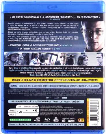 Snowden [Blu-Ray]