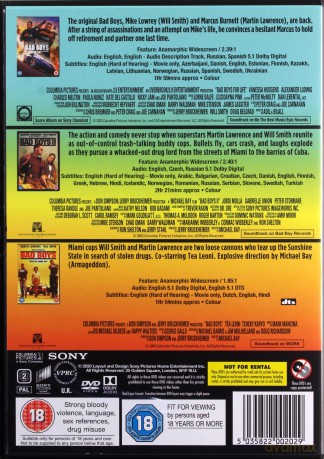 Bad Boys / Bad Boys II / Bad Boys for Life [3DVD]