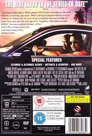Bad Boys For Life [DVD]