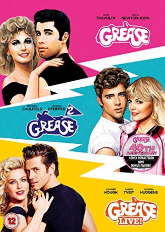 Grease / Grease 2 / Grease Live! - 40th Anniversary Edition [3DVD]