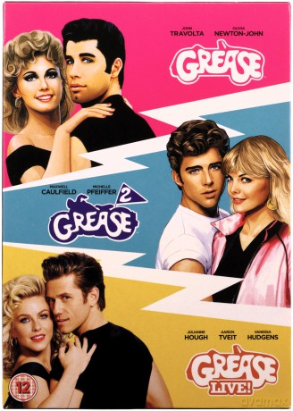 Grease / Grease 2 / Grease Live! - 40th Anniversary Edition [3DVD]