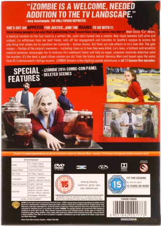 IZOMBIE: The Complete First Season [3DVD]