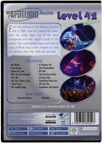 Level 42: Live at the Reading Concert Hall, 2001 [DVD]
