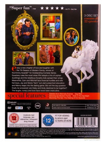 Modern Family: The Complete Seventh Season (Współczesna rodzina: Sezon 7) [3DVD]