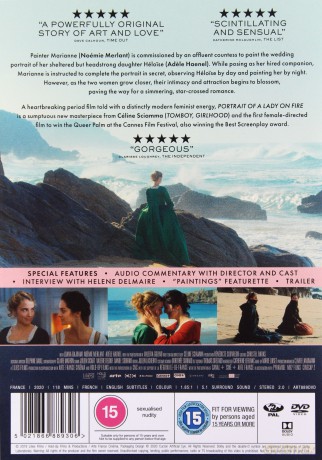 Portrait Of A Lady On Fire (Portret kobiety w ogniu) [DVD]