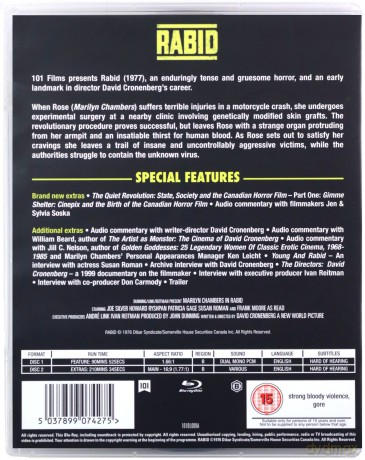 Rabid (Wściekłość) [Blu-Ray]