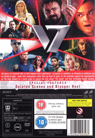 The Boys: Season 1 [3DVD]