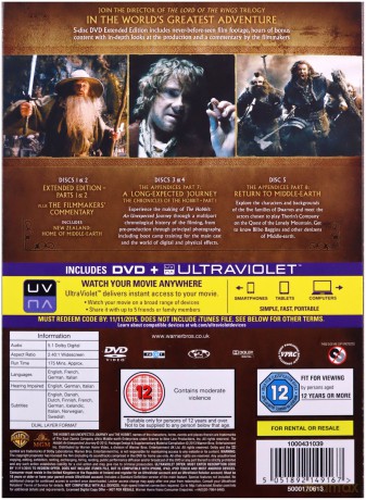 The Hobbit: An Unexpected Journey - Extended Edition [5DVD]