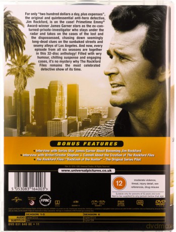 The Rockford Files: The Complete Series 1-6 (Prywatny detektyw Jim Rockford) [DVD]