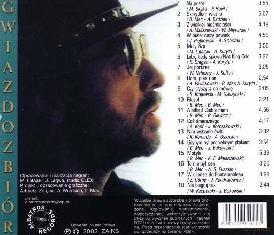 Bogusław Mec: Gwiazdozbiór - The Best [CD]