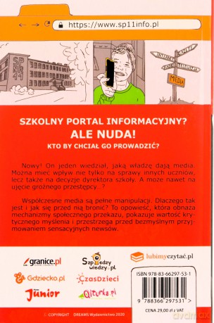 Czwarta władza szóstej B - Adam Studziński [KSIĄŻKA]