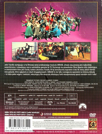 Grease (Musicale) (booklet) [DVD]