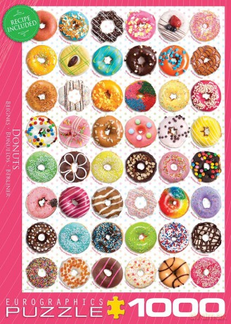 EUROGRAPHICS 1000 el.Donaty 6000-0585 [PUZZLE]