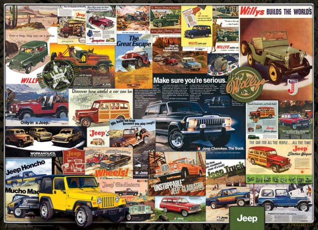 EUROGRAPHICS 1000 el.Jeep 6000-0758 [PUZZLE]
