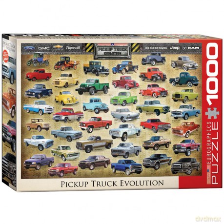 EUROGRAPHICS 1000 el.Pikapy 6000-0681 [PUZZLE]