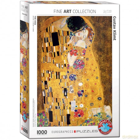 EUROGRAPHICS 1000 el.Pocałunek Gustav Klimt 6000-4365 [PUZZLE]