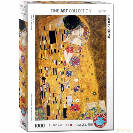 EUROGRAPHICS 1000 el.Pocałunek Gustav Klimt 6000-4365 [PUZZLE]