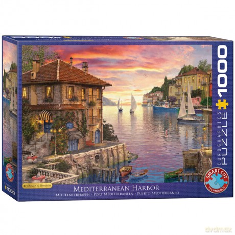 EUROGRAPHICS 1000 el.Port Morza Śródziemnego 6000-0962 [PUZZLE]