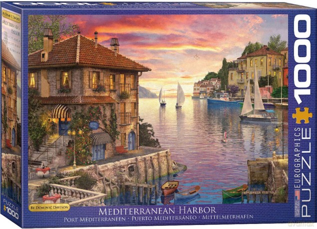 EUROGRAPHICS 1000 el.Port Morza Śródziemnego 6000-0962 [PUZZLE]