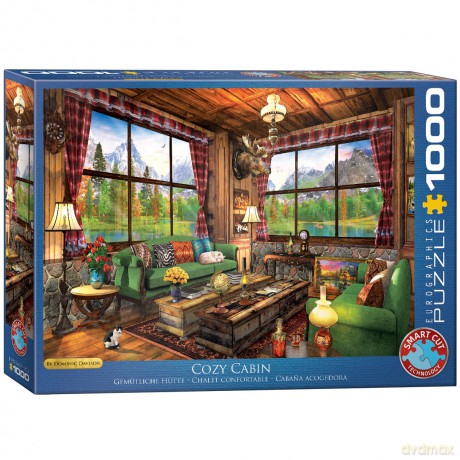EUROGRAPHICS 1000 el.Przytulny pokój 6000-5377 [PUZZLE]