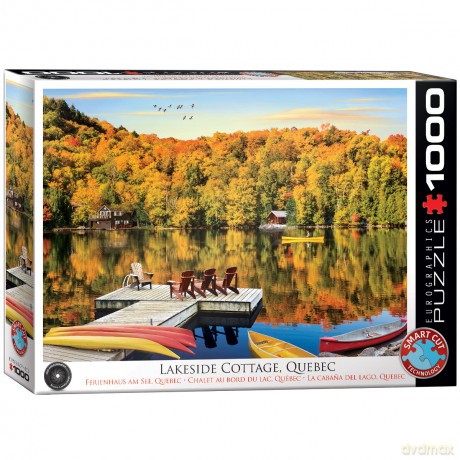 EUROGRAPHICS 1000 el.Quebec City 6000-5427 [PUZZLE]