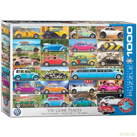 EUROGRAPHICS 1000 el.VW Beetle 6000-5422 [PUZZLE]