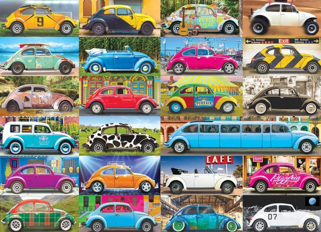 EUROGRAPHICS 1000 el.VW Beetle 6000-5422 [PUZZLE]
