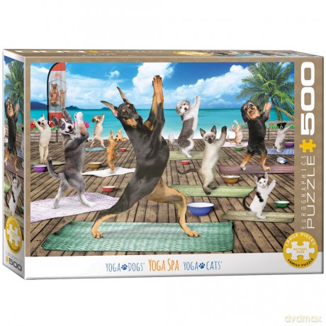 EUROGRAPHICS  500 el. Yoga Spa [PUZZLE]