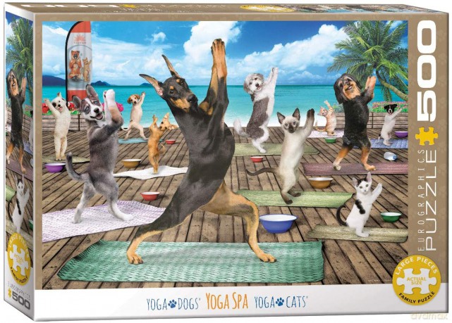 EUROGRAPHICS  500 el. Yoga Spa [PUZZLE]
