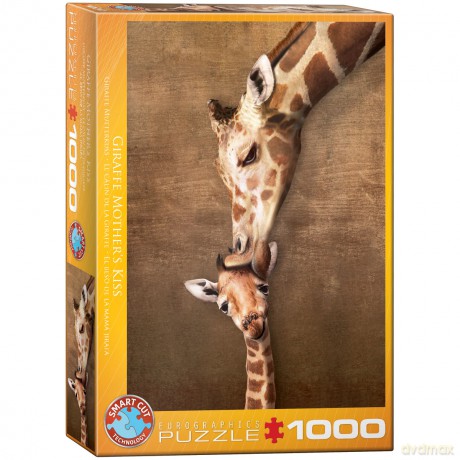 EUROGRAPHICS 1000 el. Żyrafy pocałunek [PUZZLE]