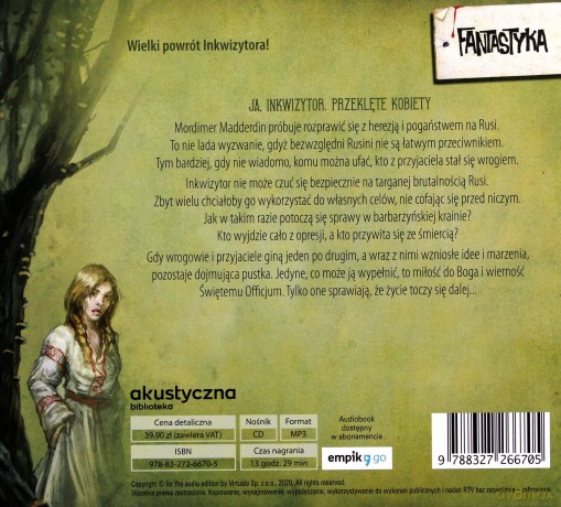 Ja, inkwizytor. Przeklęte kobiety - Jacek Piekara [AUDIOBOOK]