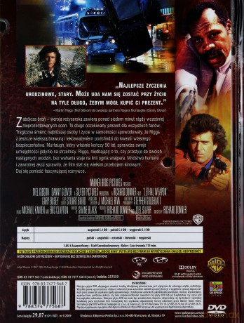 Zabójcza broń (Mocne kino) (booklet) [DVD]