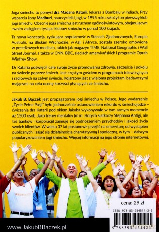 Joga śmiechu. Dla zdrowia i szczęścia - Jakub B. Bączek, Madan Kataria [KSIĄŻKA]