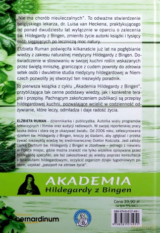 Lecznicza moc natury według Hildegardy z Bingen - Elżbieta Ruman [KSIĄŻKA]