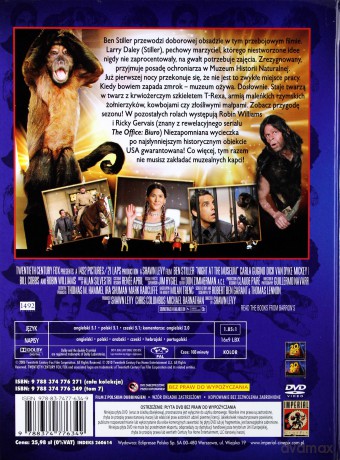 Noc w muzeum (Kino familijne) (booklet) [DVD]